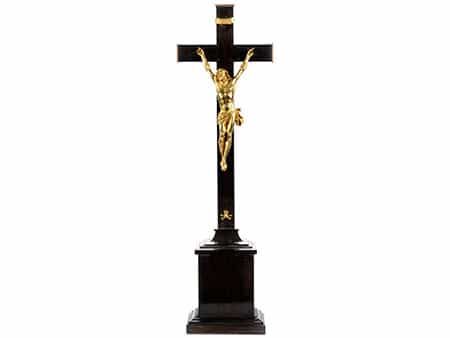 Corpus Christi in vergoldeter Bronze