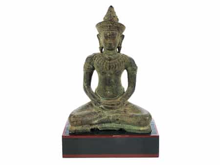 Buddhafigur in Bronze
