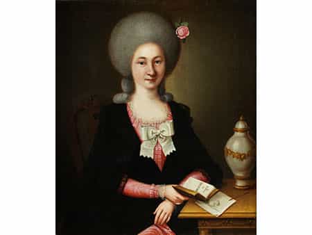 Portraitist des ausgehenden 18. Jahrhunderts