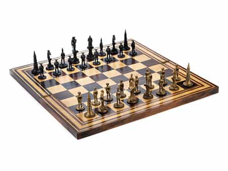 Schachspiel Napoleon gegen Friedrich II.