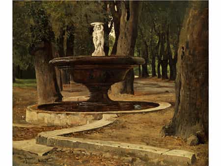 Paul Franz Flickel, 1852 Berlin – 1903 Nervi/ Rom