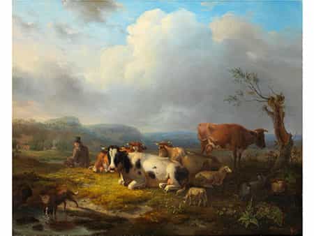 D. van Os, Holländischer Künstler des 18./ 19. Jahrhunderts 