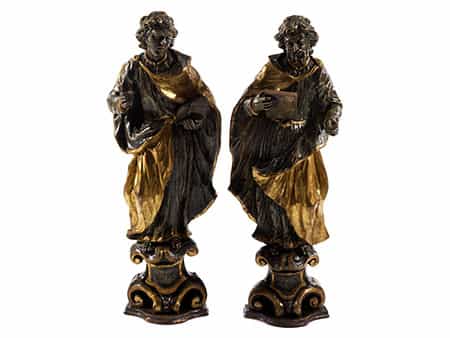 Paar Heiligenfiguren
