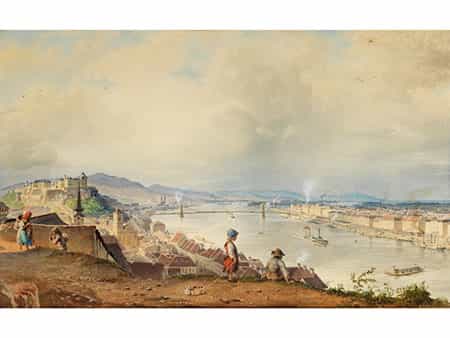 Karoly Sterio, 1821 Szászkabánya/ Ungarn – 1862 Budapest Vertreter der ungarischen Biedermeier-Malerei