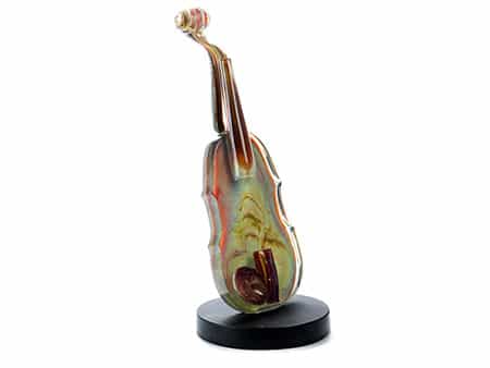 Glasskulptur Violine 