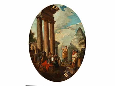 Giovanni Paolo Pannini, 1691 Piacenza – 1765 Rom, zug./ Werkstatt des