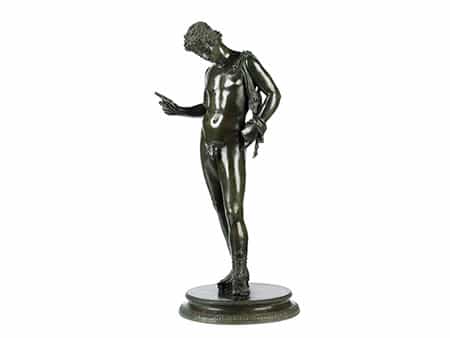 Bronzefigur des Dionysos (sog. Narziss )
