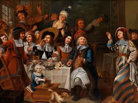 Haarlemer Meister des 17. Jahrhunderts im Nachfolgekreis des Gerrit van Honthorst