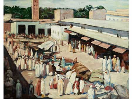 Orientalistischer Maler des beginnenden 20. Jahrhunderts
