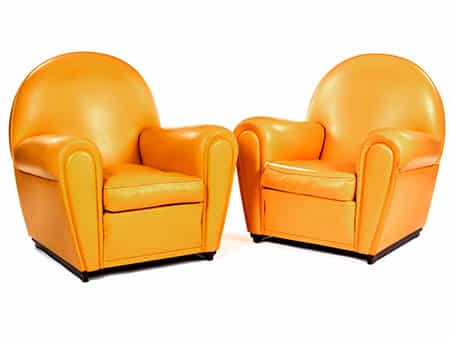 Paar Design-Sessel von Poltrone Frau