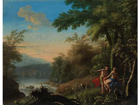 Französischer Maler des 17./ 18. Jahrhunderts aus dem Kreis Pierre-Antoine Patel d. J., 1648 – 1707