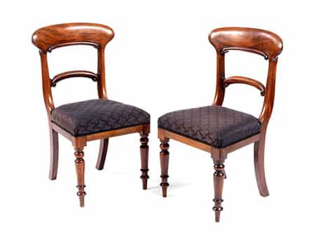 Paar Stühle des Biedermeier