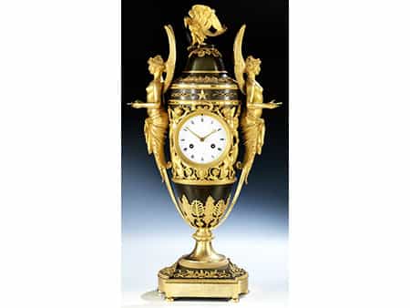 Außergewöhnliche Empire-Uhr, Claude Galle (1759-1815), zug.