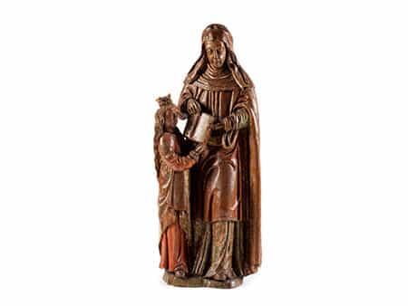 Figurengruppe der Heiligen Anna mit der jugendlichen Maria