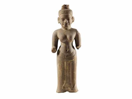 Figur eines Vishnu im Khmer-Stil