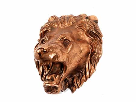 Brunnenmaske in Form eines Löwenkopfes