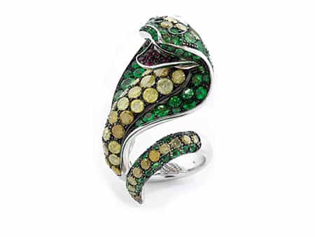 Kobra Ring von Paolo Piovan