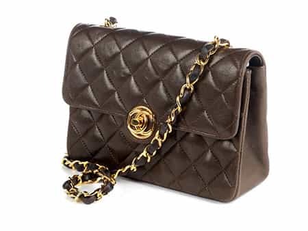 Braune Chanel-Handtasche Timeless 
