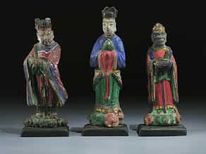 Drei chinesische Gottheiten