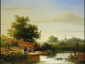 Willem Roelofs 1822 Amsterdam - 1897 Berchem
