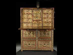 Bedeutender, musealer Kabinettkasten des 16. Jahrhunderts