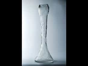 Große russische Jugendstil-Kristallvase