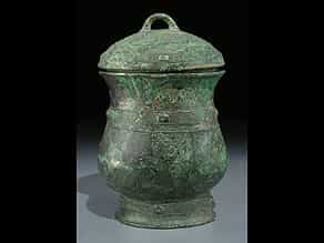 Bronzegefäß der späten Shang-Zeit