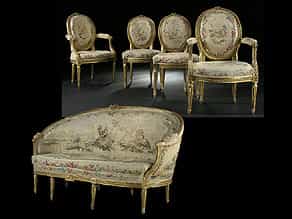 Louis XVI - Sitzgarnitur