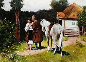 Kholo Bakov Russischer Maler des 19./20. Jahrhunderts
