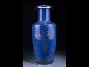 Powder-blue Rouleau-Vase 