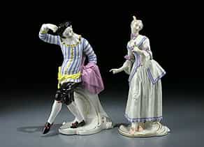 Porzellanfigurenpaar nach Bustelli