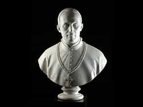 Bronzebüste eines Geistlichen/Kardinals