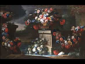 Gasparo Lopez 1650-1732, zug. Italienischer Maler spanischer Herkunft