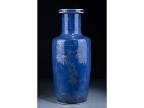 Powder-blue Rouleau-Vase