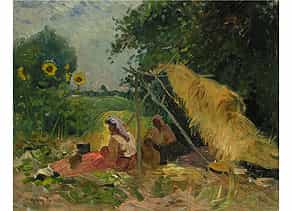Janosz Ujvary, Ungarischer Maler des 19./ 20. Jahrhunderts