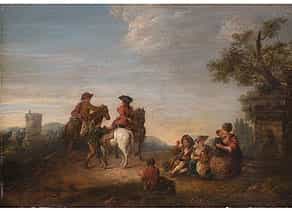 Maler des 18. Jahrhunderts in der Art von Vernet 