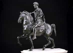 Bronzefigur des römischen Kaisers Marcus Aurelius