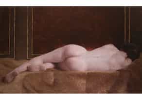 Paul Sieffert, 1874 Paris - 1957, Portrait- und Aktmaler, Schüler von Gérôme Er erhielt 1902 den Rom-Preis. Bilder seiner Hand in mehreren bedeutenden Sammlungen und öffentlichen Museen.