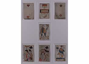 Sammlung von Spielkarten (Abb.)