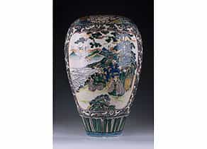 Japanische Vase der Meiji-Periode
