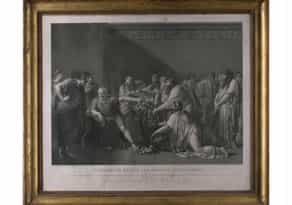 Hippokrates verweigert die Geschenke von Artaxerxes