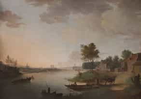 Bernhard August Ridderbosch, zug. Hofmaler des Herzogs von Arenberg (Gent, spätes 18. Jahrhundert) 