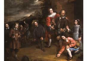 Lanzelot Volders, 1635 - nach 1675, Der Maler war Schüler von Gaspart de Crayer und wird 1657 als Meister der Brüsseler Gilde genannt.