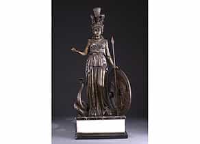 Bronzefigur der Göttin Athena