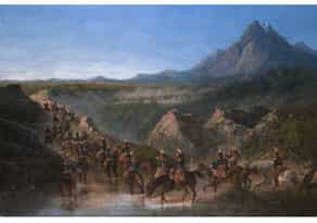 Jan Sedille, Schlachtenmaler des 19. Jahrhunderts