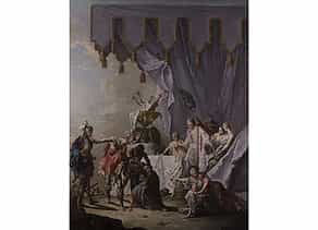 Francesco Zugno, 1709 Venedig - 1787, Schüler des Giovanni Battista Tiepolo.