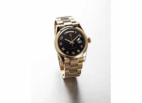 Herrenarmbanduhr Rolex Oyster Perpetual „Day Date“, Rotgold
