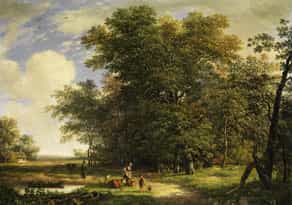 Barend Cornelis Koekkoek, 1803 Middelburg - 1862 Kleve, zug.