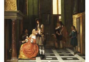 Pieter de Hooch, 1629 Rotterdam - 1684, nach