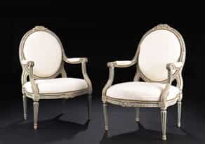 Paar Louis XVI-Sessel